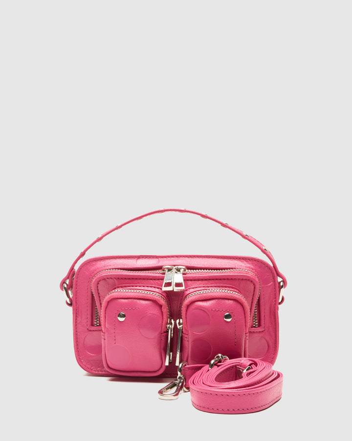 Núnoo Helena Dot Mountain Fuschia Small bag Fuschia