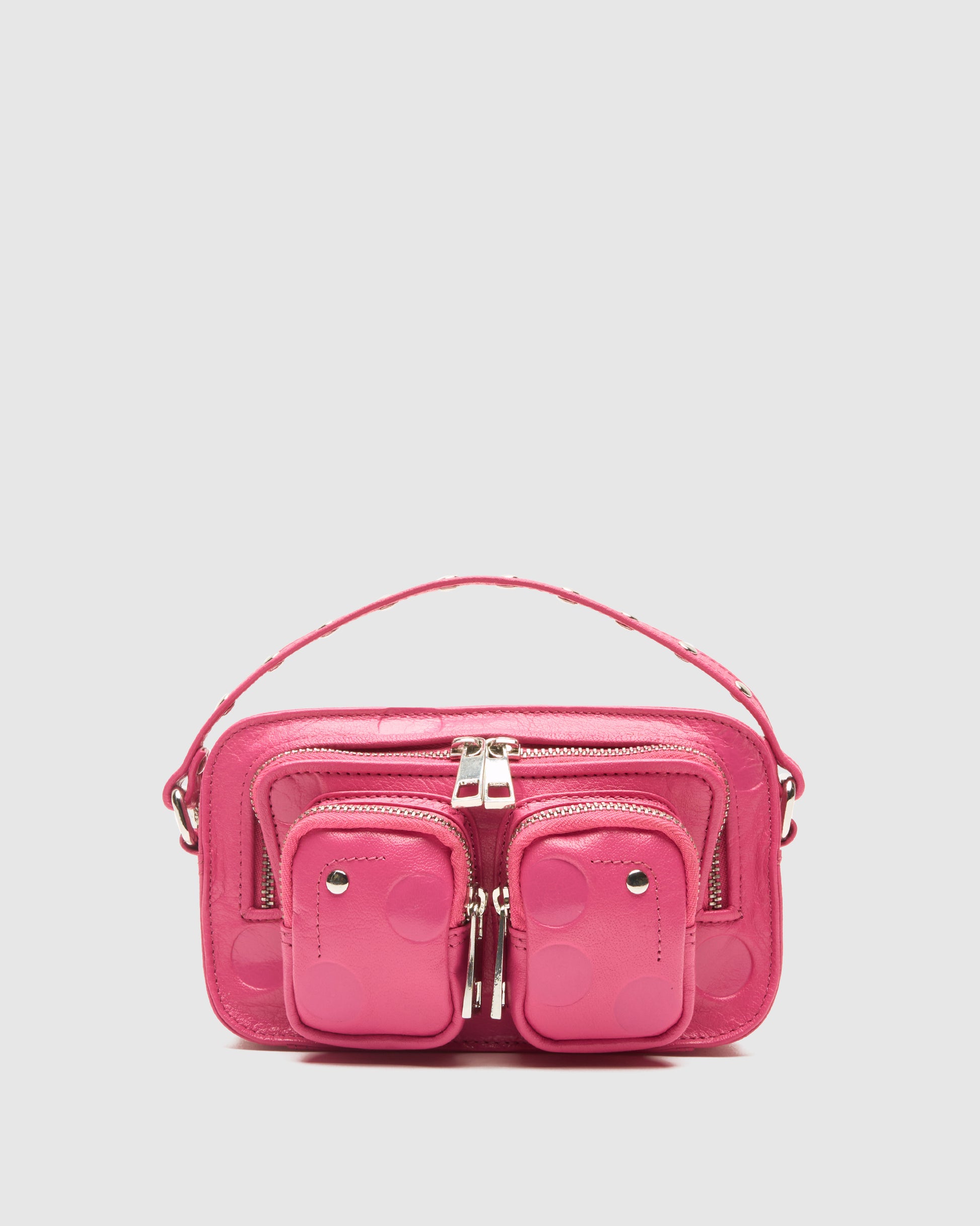 Núnoo Helena Dot Mountain Fuschia Small bag Fuschia