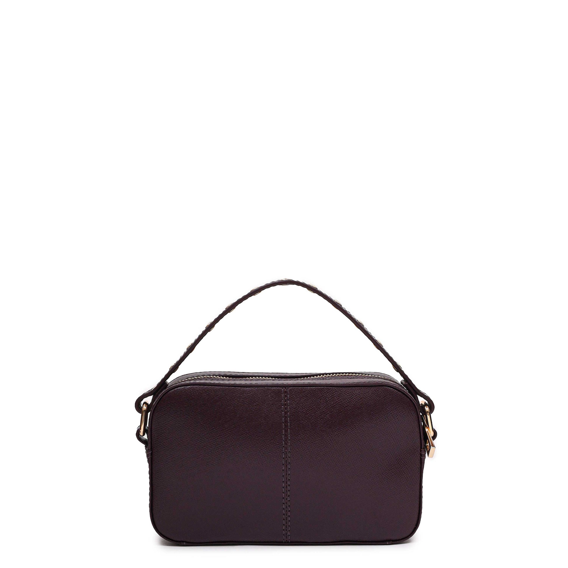 Núnoo Helena Florence Bordeaux w. Gold Small bag Bordeaux