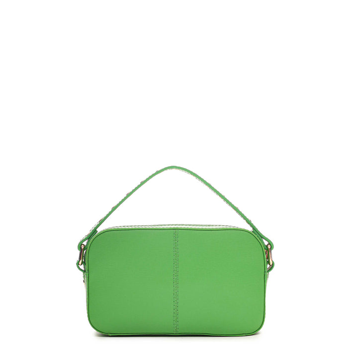 Núnoo Helena Florence Bright Green w. Gold Small bag Bright Green