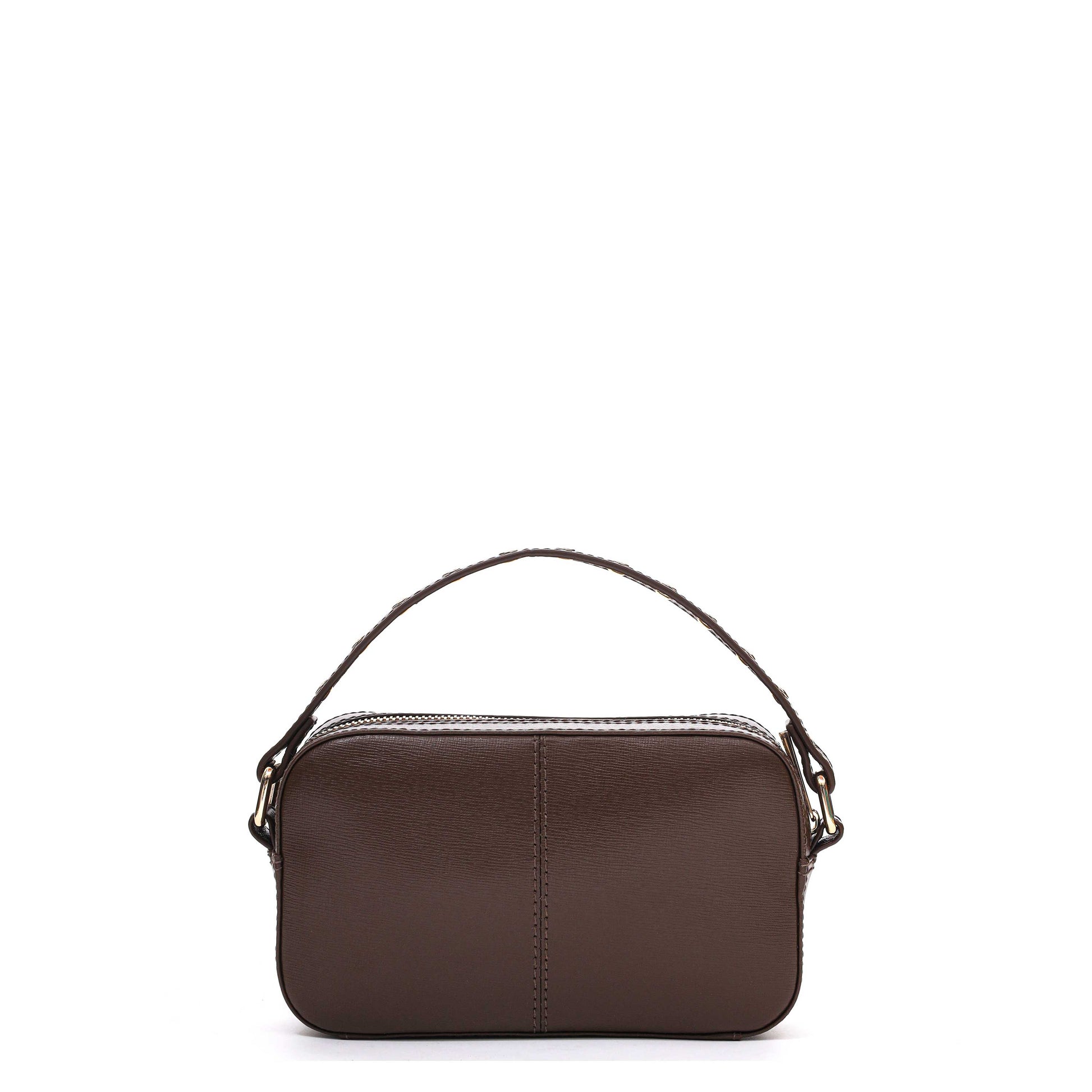 Núnoo Helena Florence Dark Brown w. Gold Small bag Dark brown