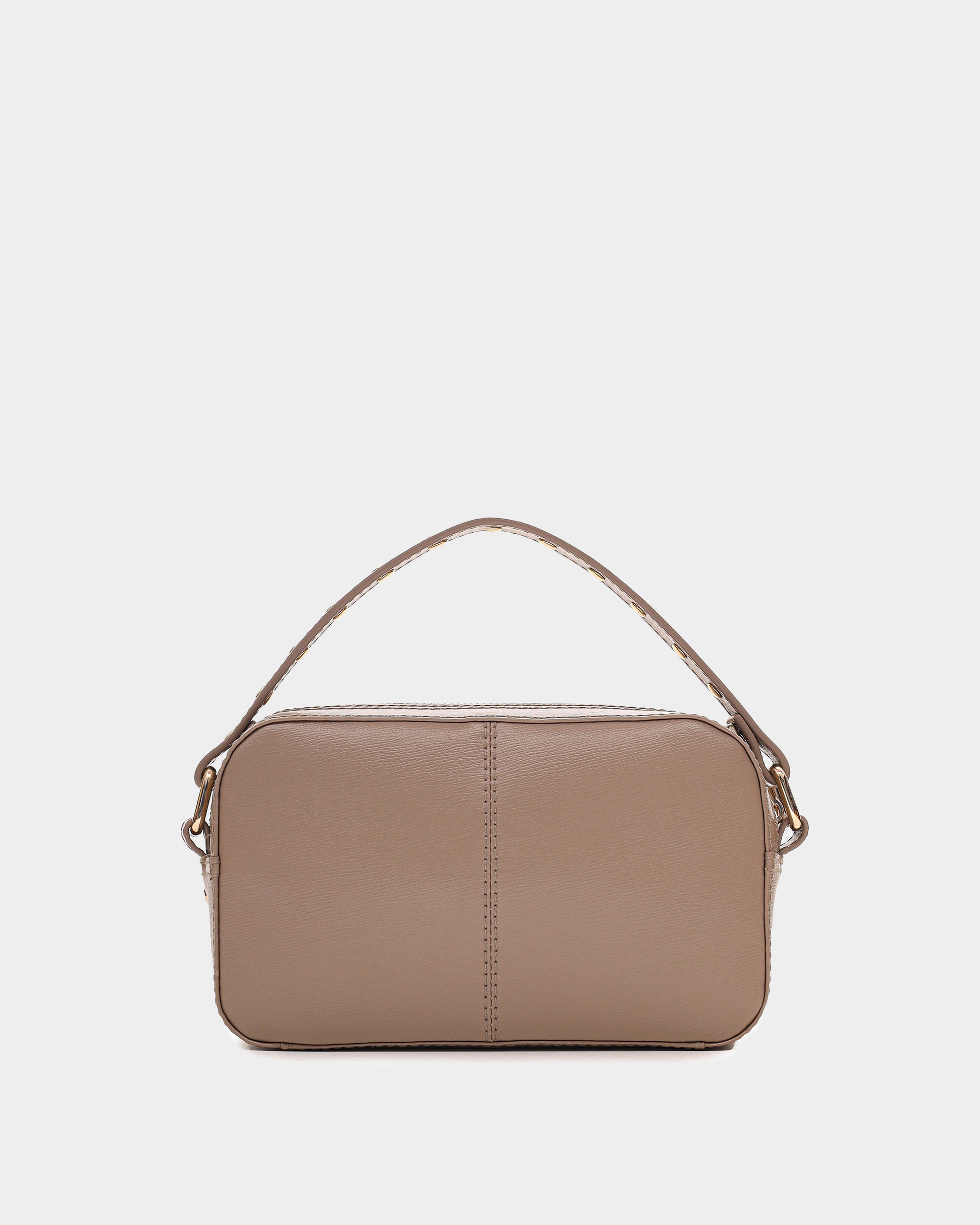 Núnoo Helena Florence Light Brown w. Gold Small bag Light brown