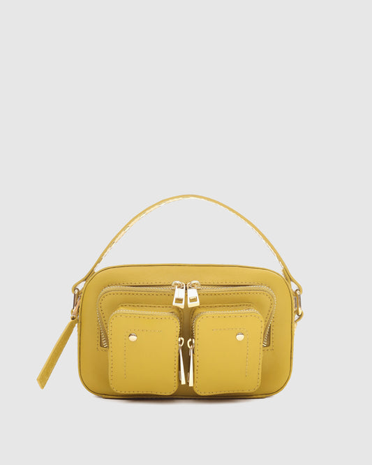 Núnoo Helena Florence Oil w. Light Gold Small bag Oil