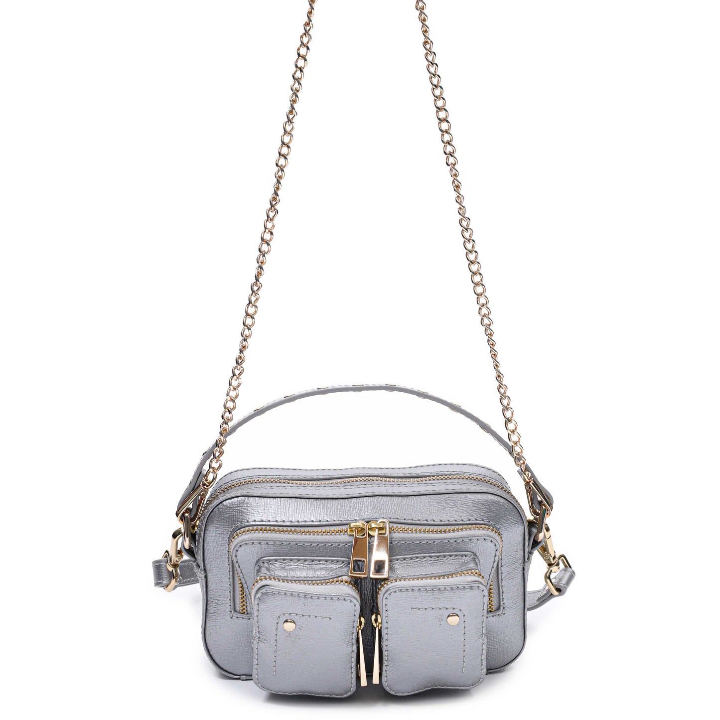 Núnoo Helena Florence Silver W. Gold Small bag Gold