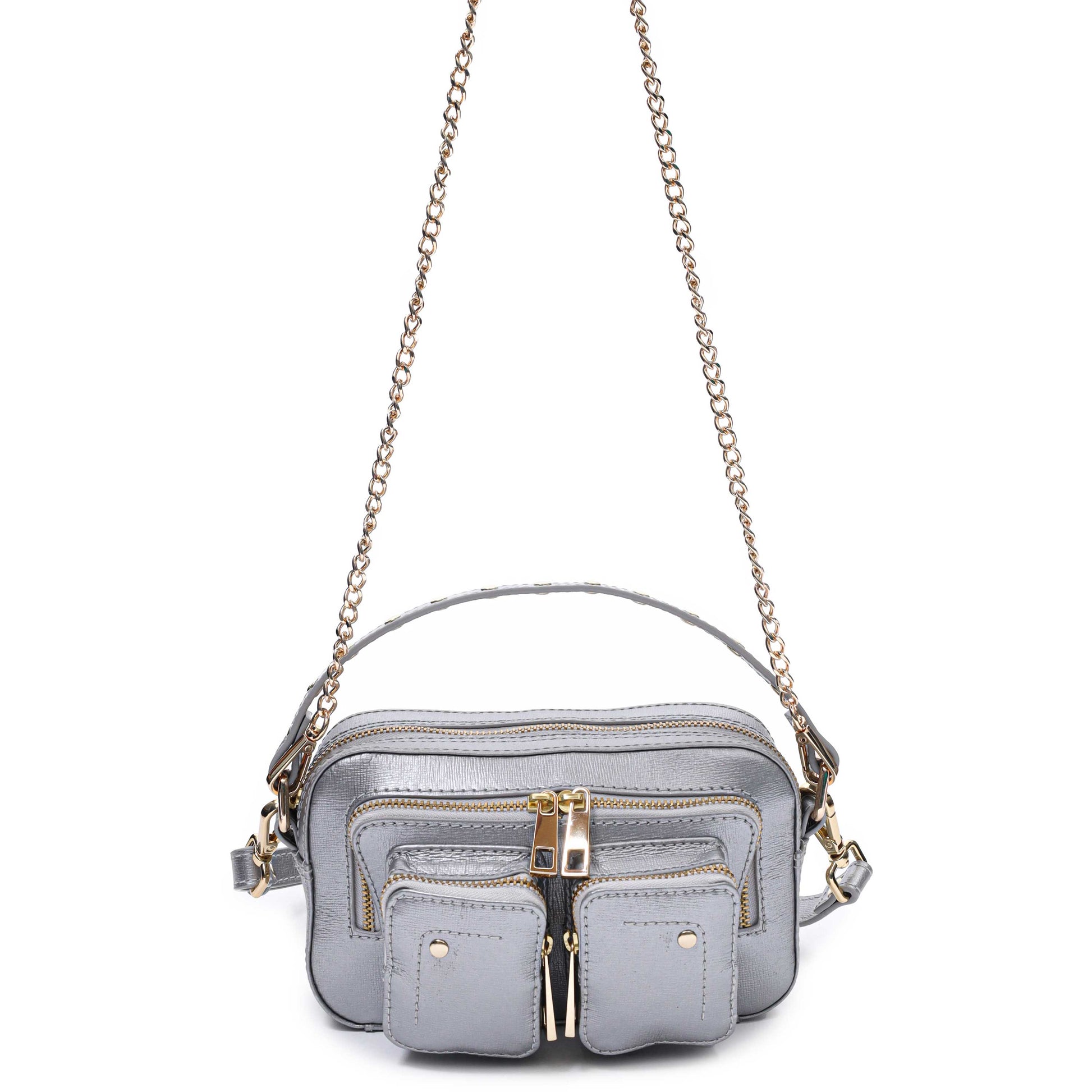 Núnoo Helena Florence Silver W. Gold Small bag Gold