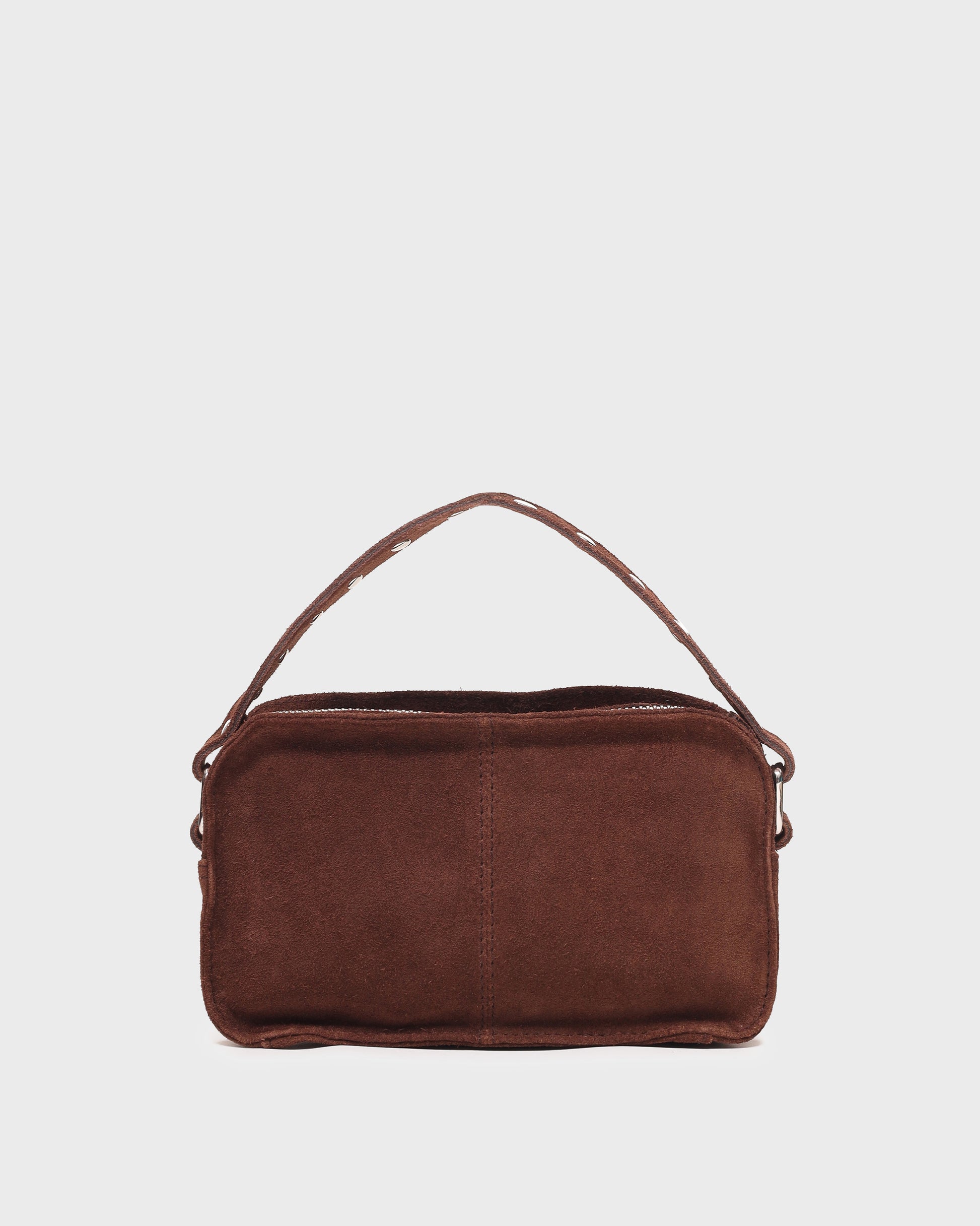 Núnoo Helena Icon Suede Cacao Small bag Cacao