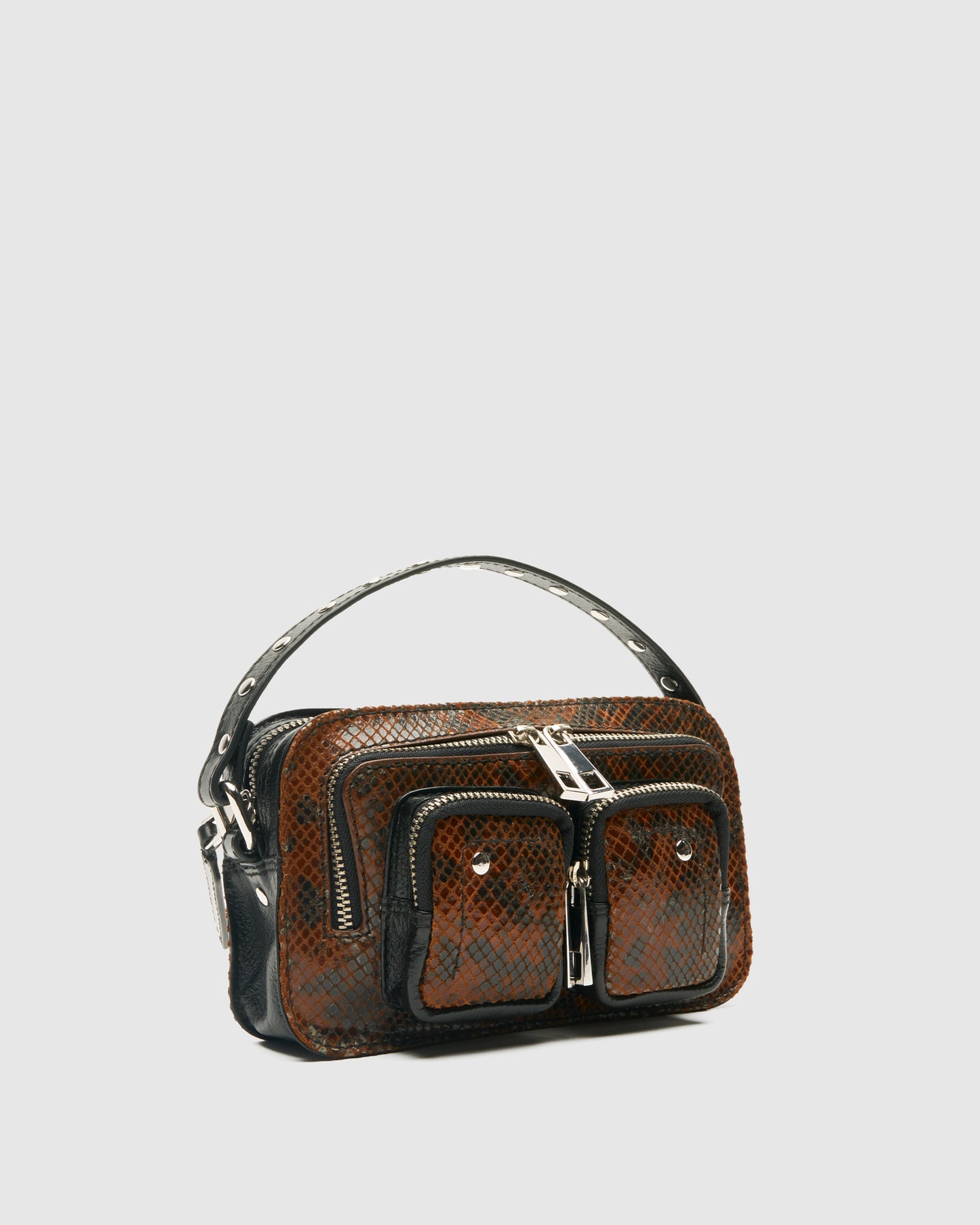 Núnoo Helena Jungle Black Cacao Small bag Black Cacao