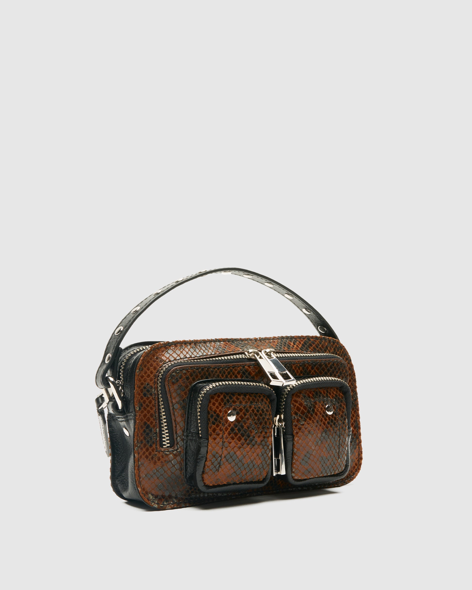 Núnoo Helena Jungle Black Cacao Small bag Black Cacao