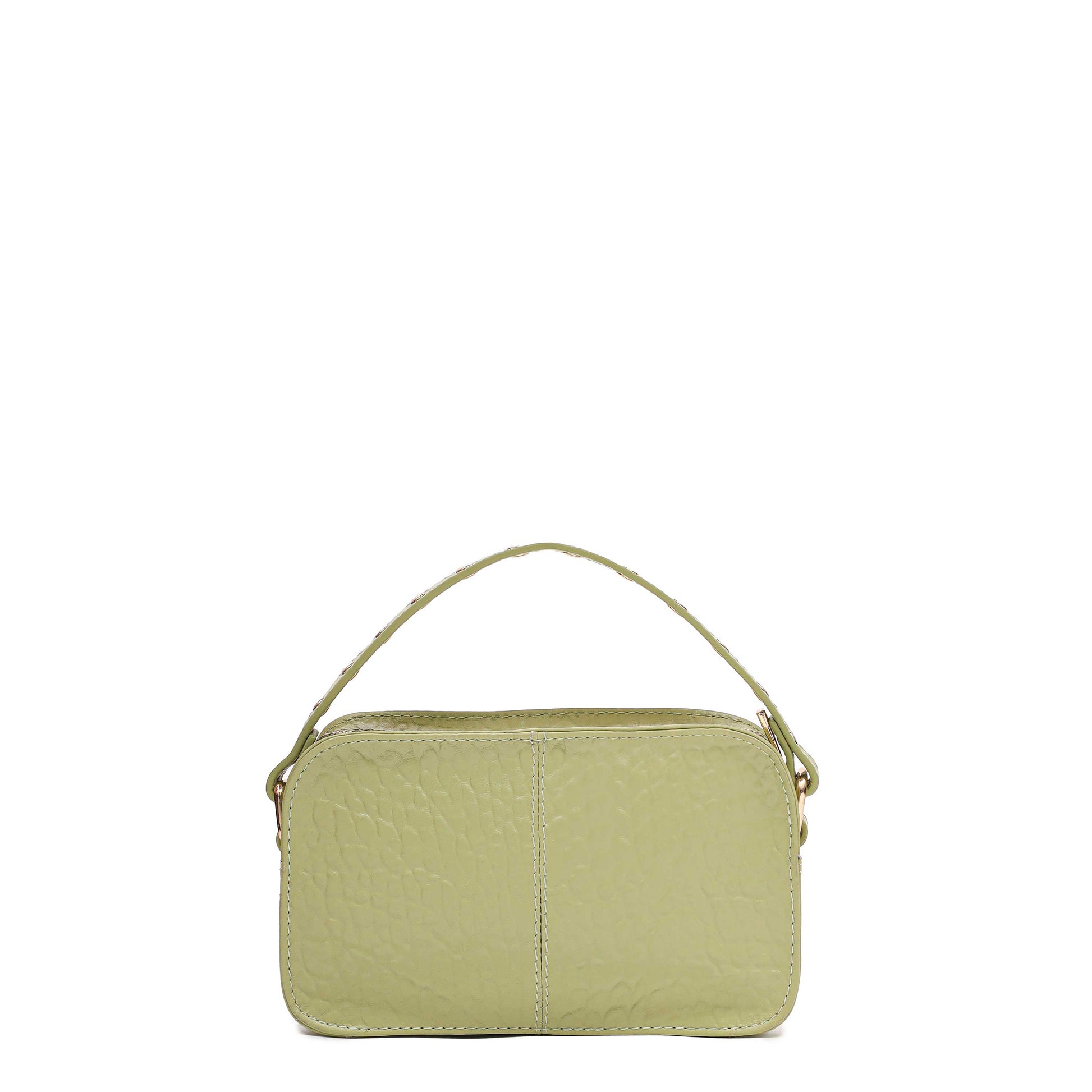 Núnoo Helena New Zealand Light Green w. Gold Small bag Light green