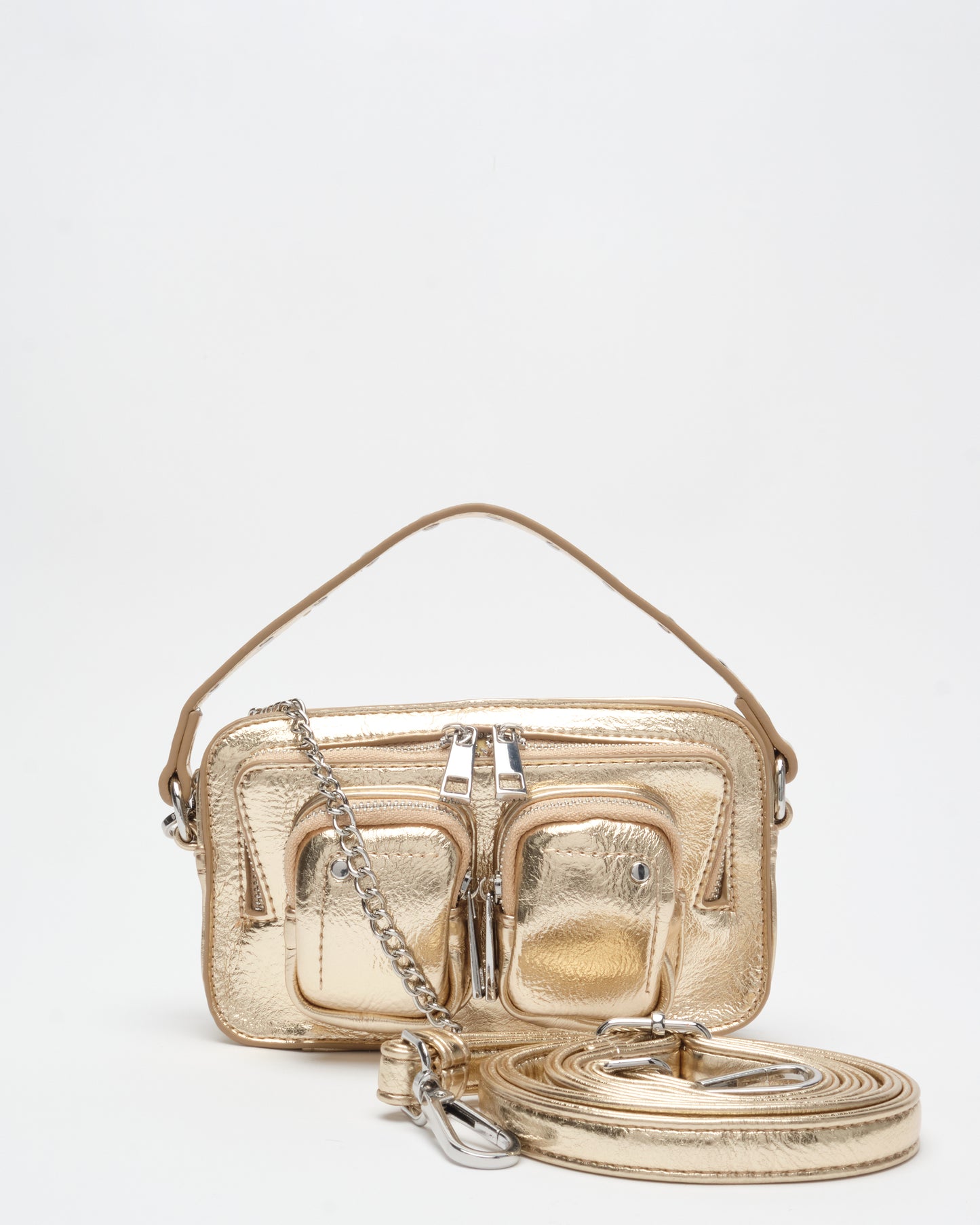 Núnoo Helena Recycled Cool Light Gold Small bag Light Gold