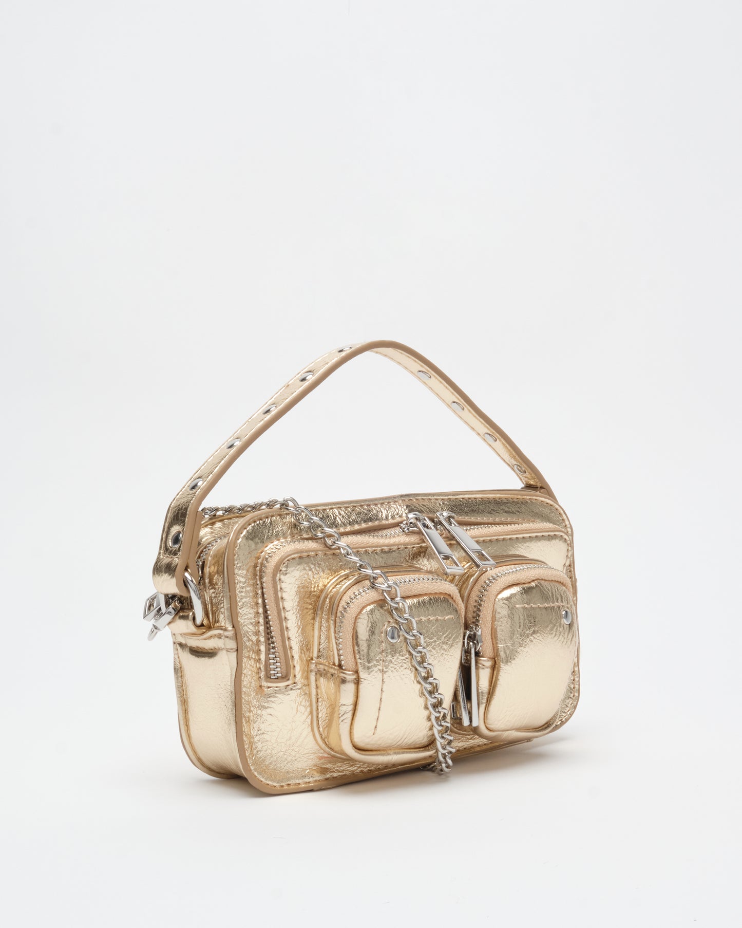 Núnoo Helena Recycled Cool Light Gold Small bag Light Gold