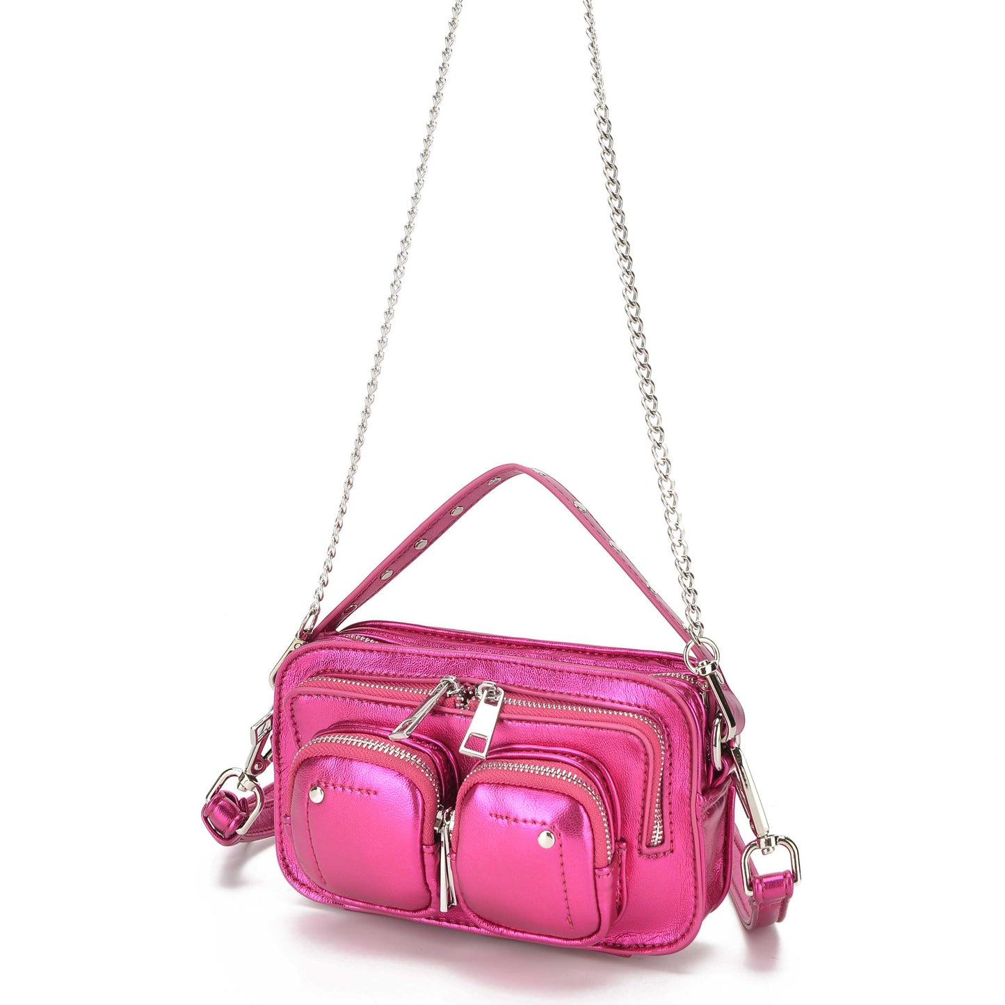 Núnoo Helena Recycled Cool Pink Small bag Pink