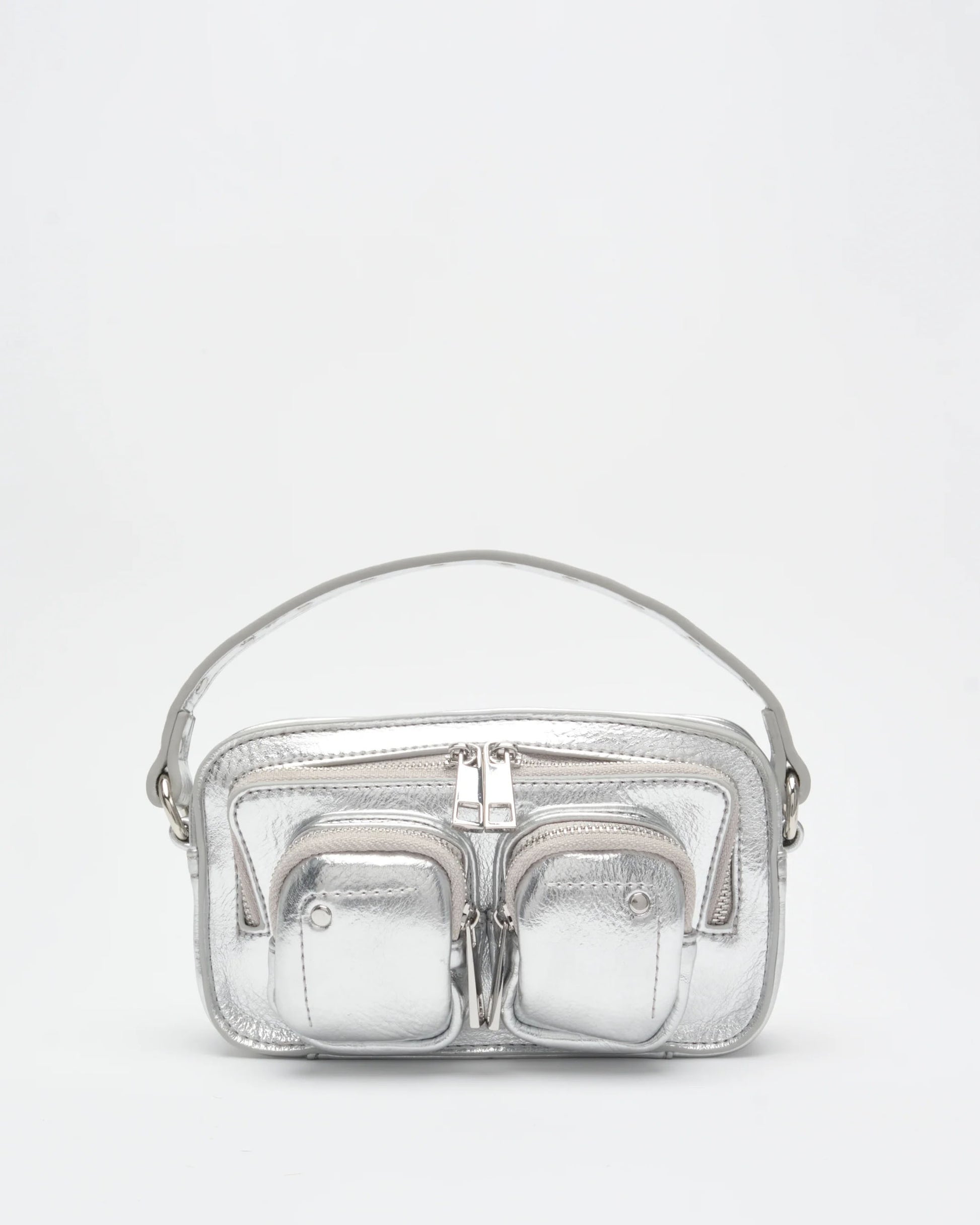 Núnoo Helena Recycled Cool Silver Small bag Silver