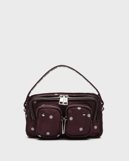 Núnoo Helena Recycled Nylon Chocolate Dots Small bag Chocolate Dots