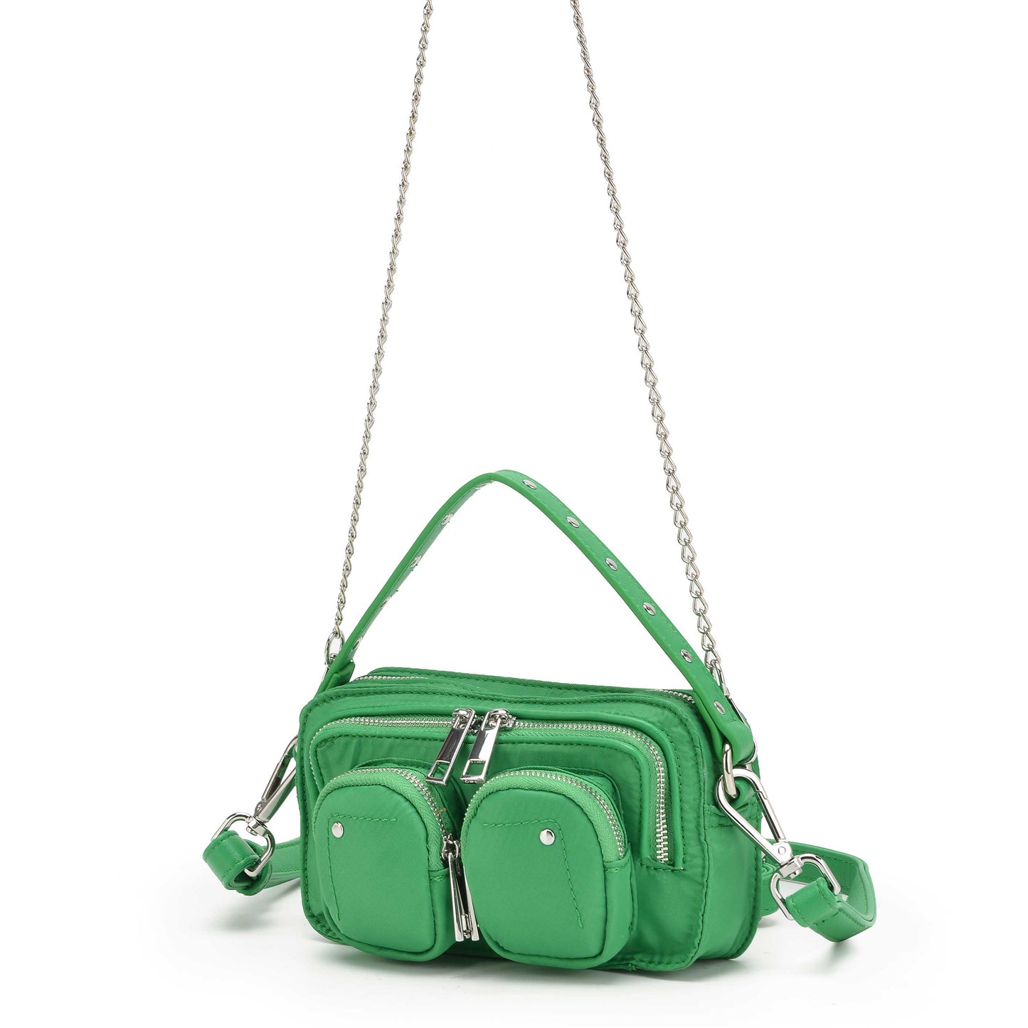 Núnoo Helena Recycled nylon green Small bag Green