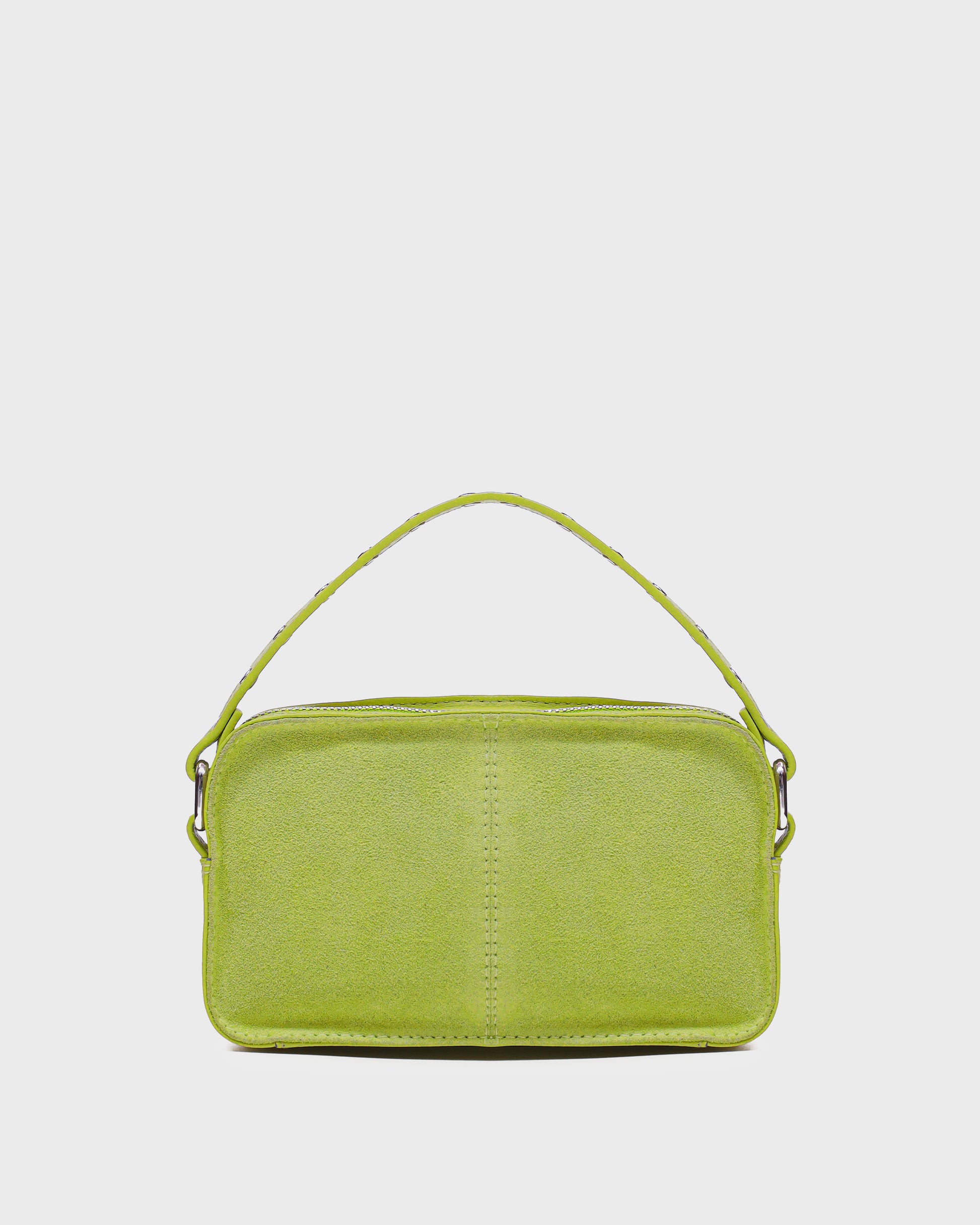 Núnoo Helena Suede Lime Small bag