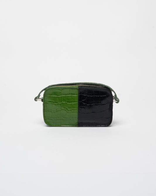 Núnoo Helena Texas Green/Black Small bag Green/black