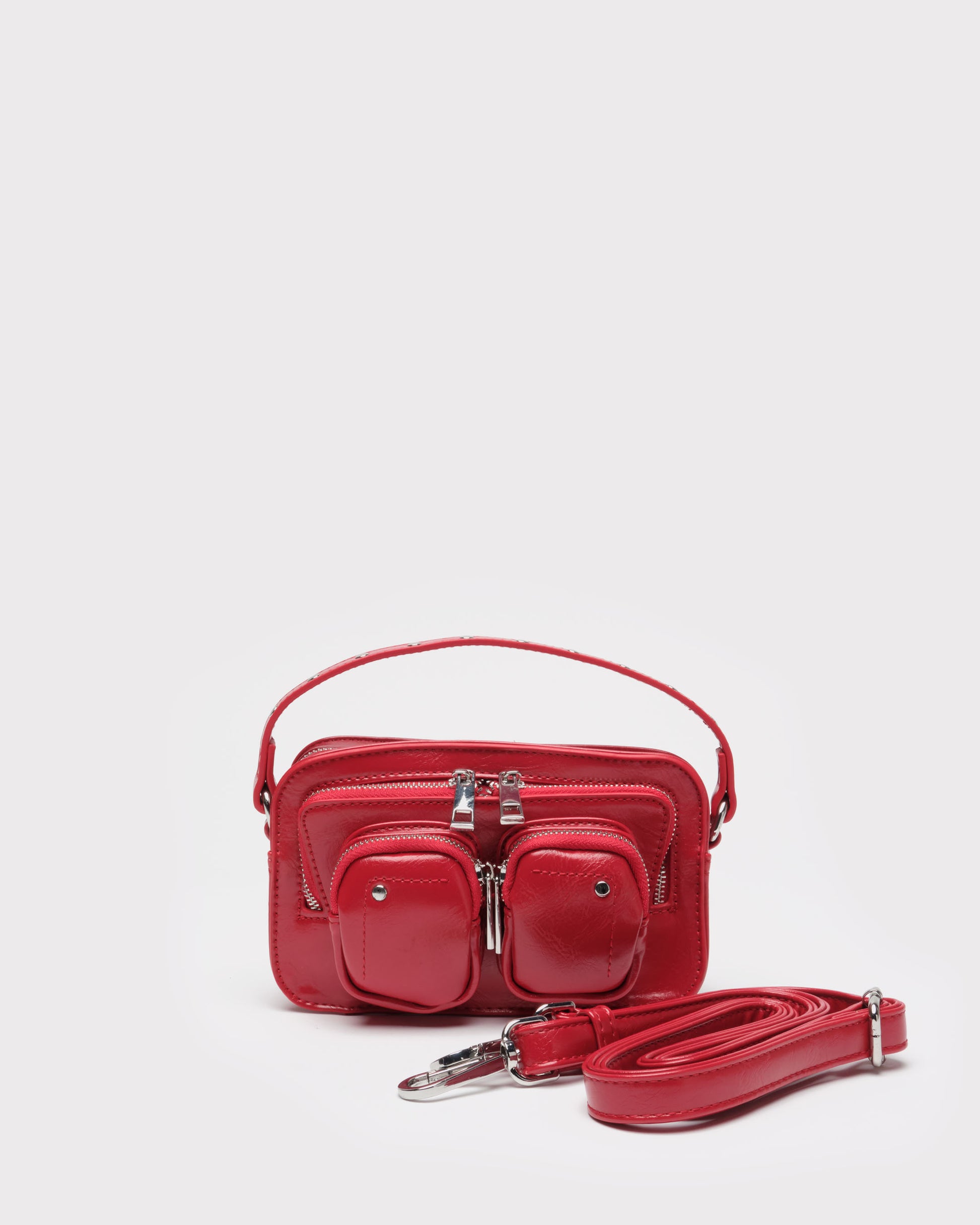 Núnoo Helena Wrinkle Bright Red Small bag Bright Red