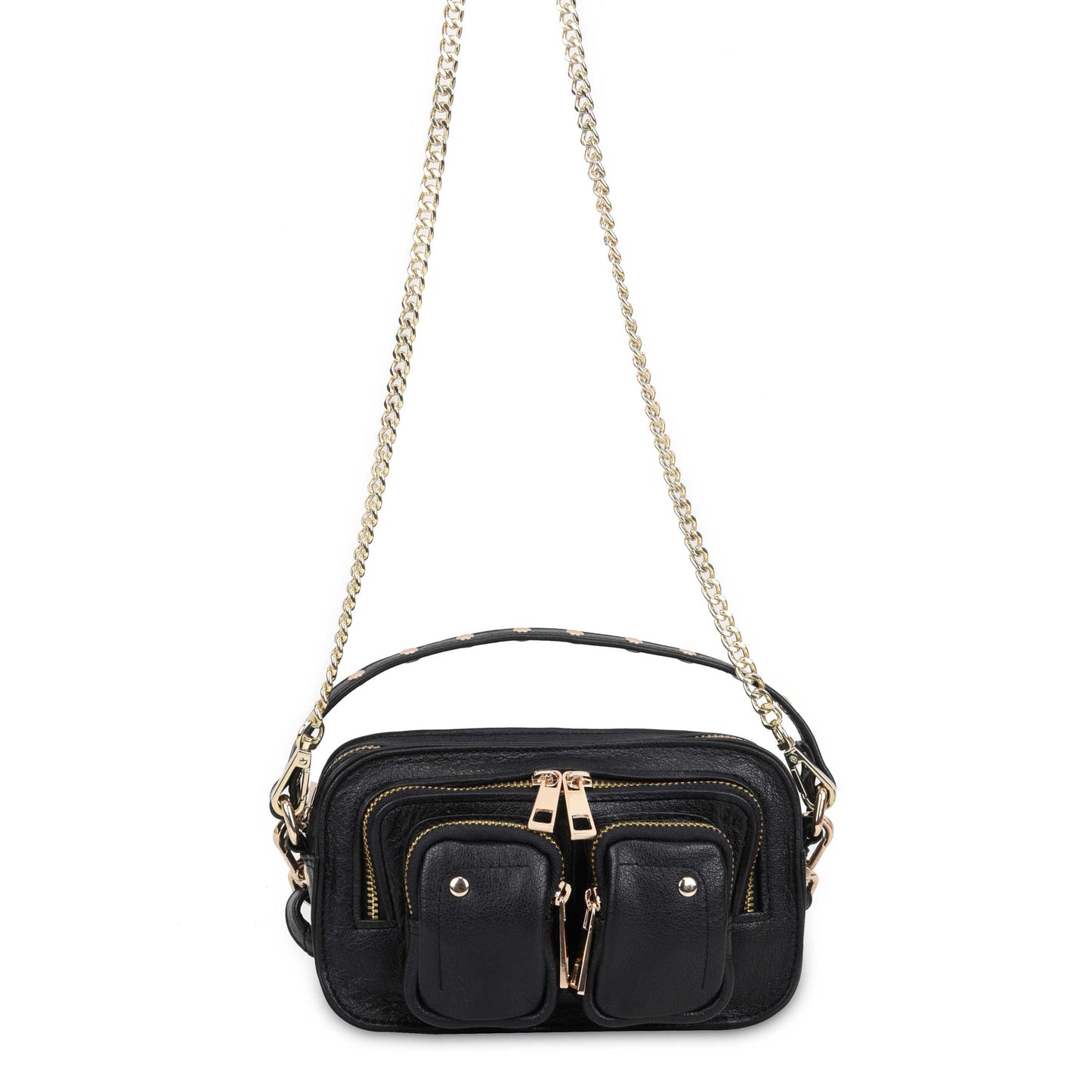 Núnoo Helena air 1 black w. gold Small bag Black