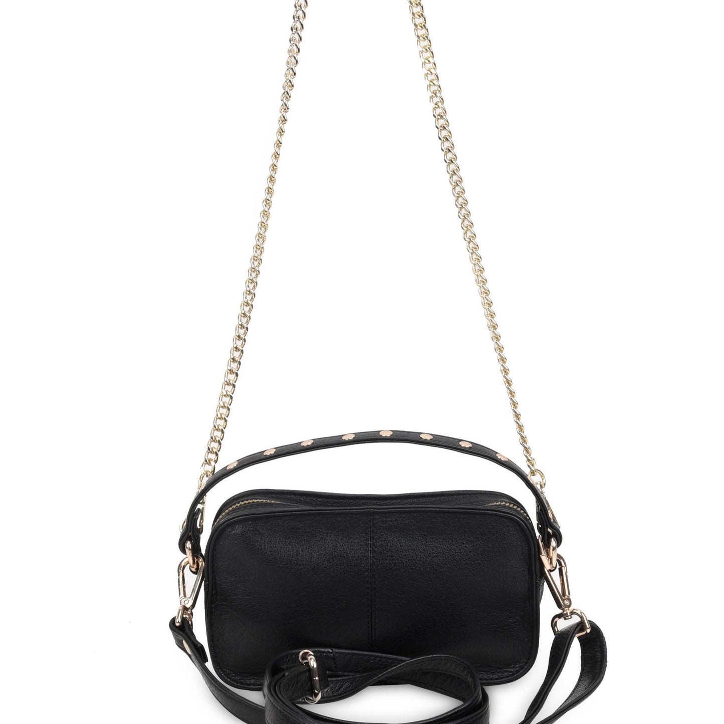 Núnoo Helena air 1 black w. gold Small bag Black