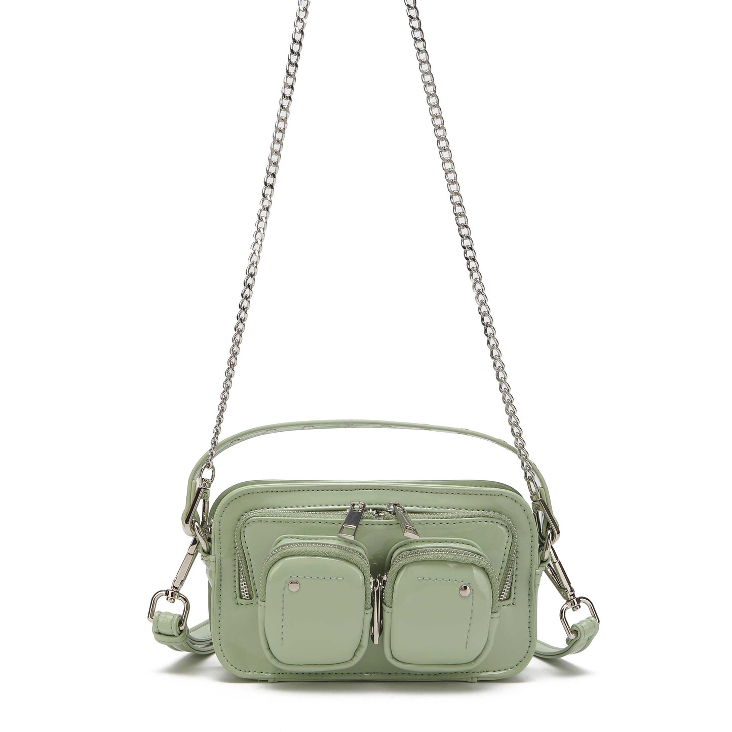 Núnoo Helena glossy mint Small bag Mint