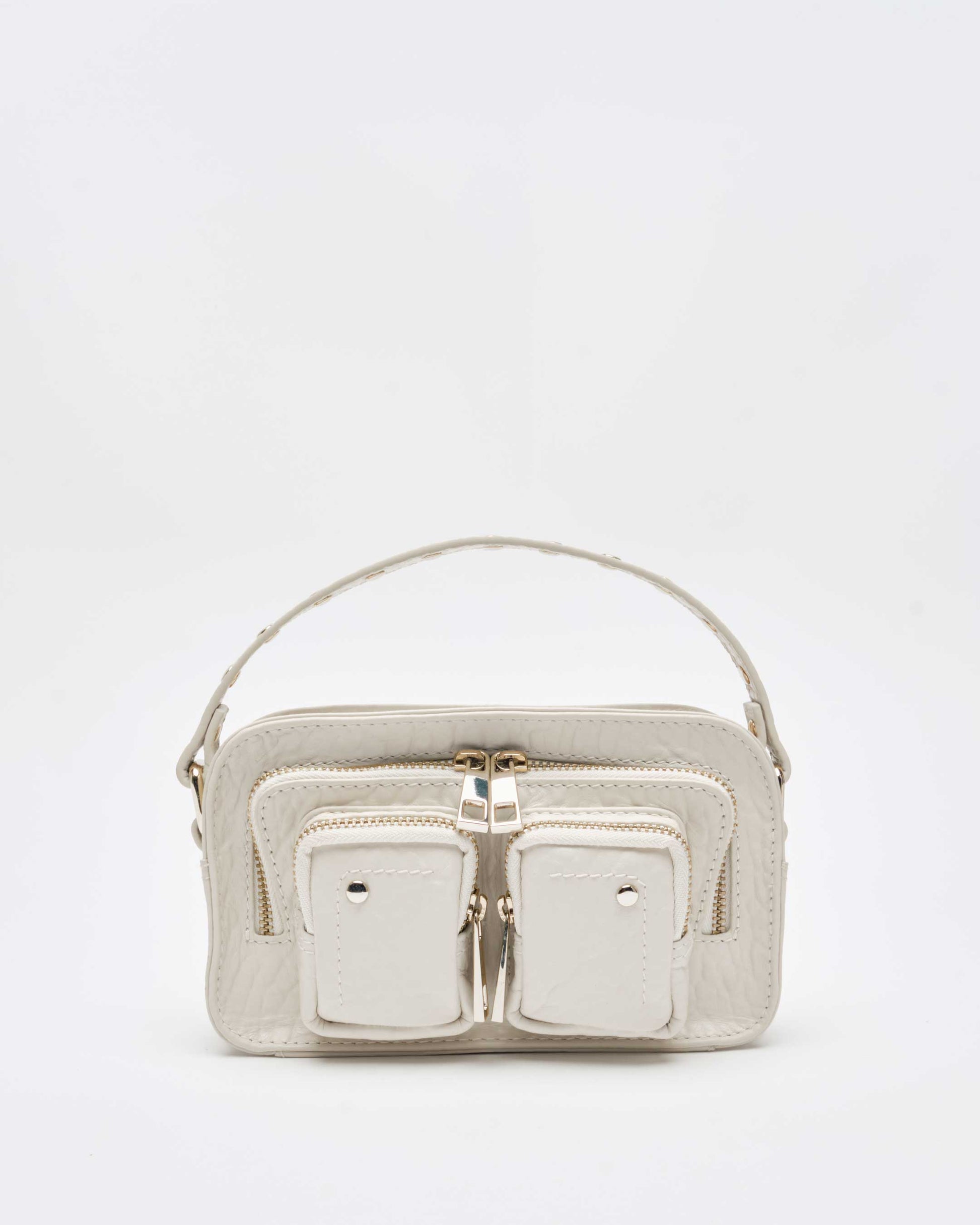 Núnoo Helena new zealand beige w. gold Small bag Beige