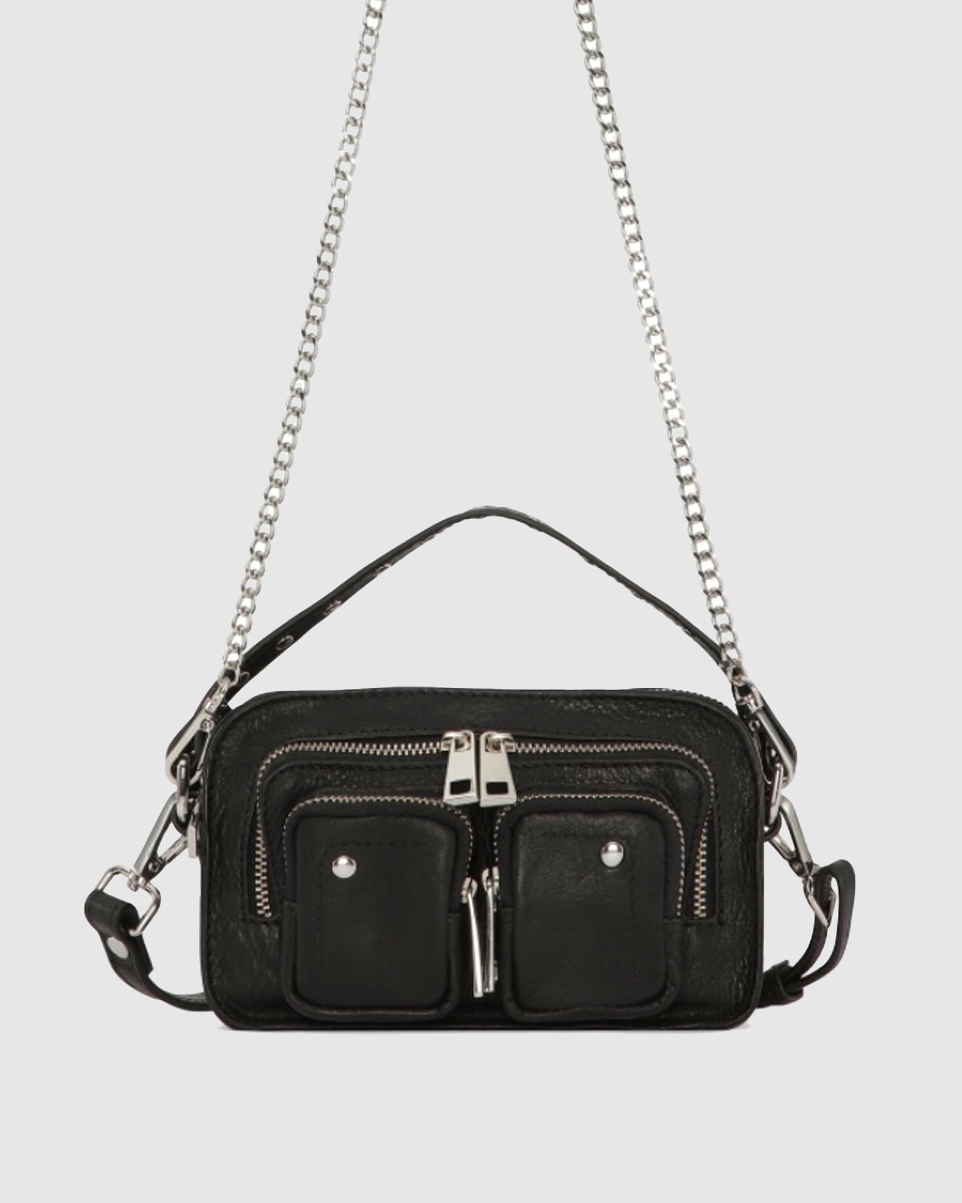 Núnoo Helena organic leather Black Small bag Black