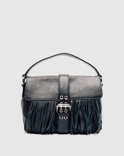 Honey Buckle Fringe Mountain Black
