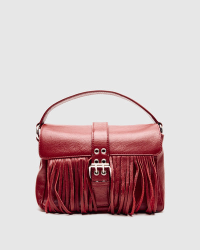 Honey Buckle Fringe Mountain Maroon