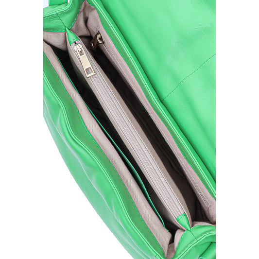 Núnoo Honey Buckle Puffed Sheep Bright Green w. Gold Medium