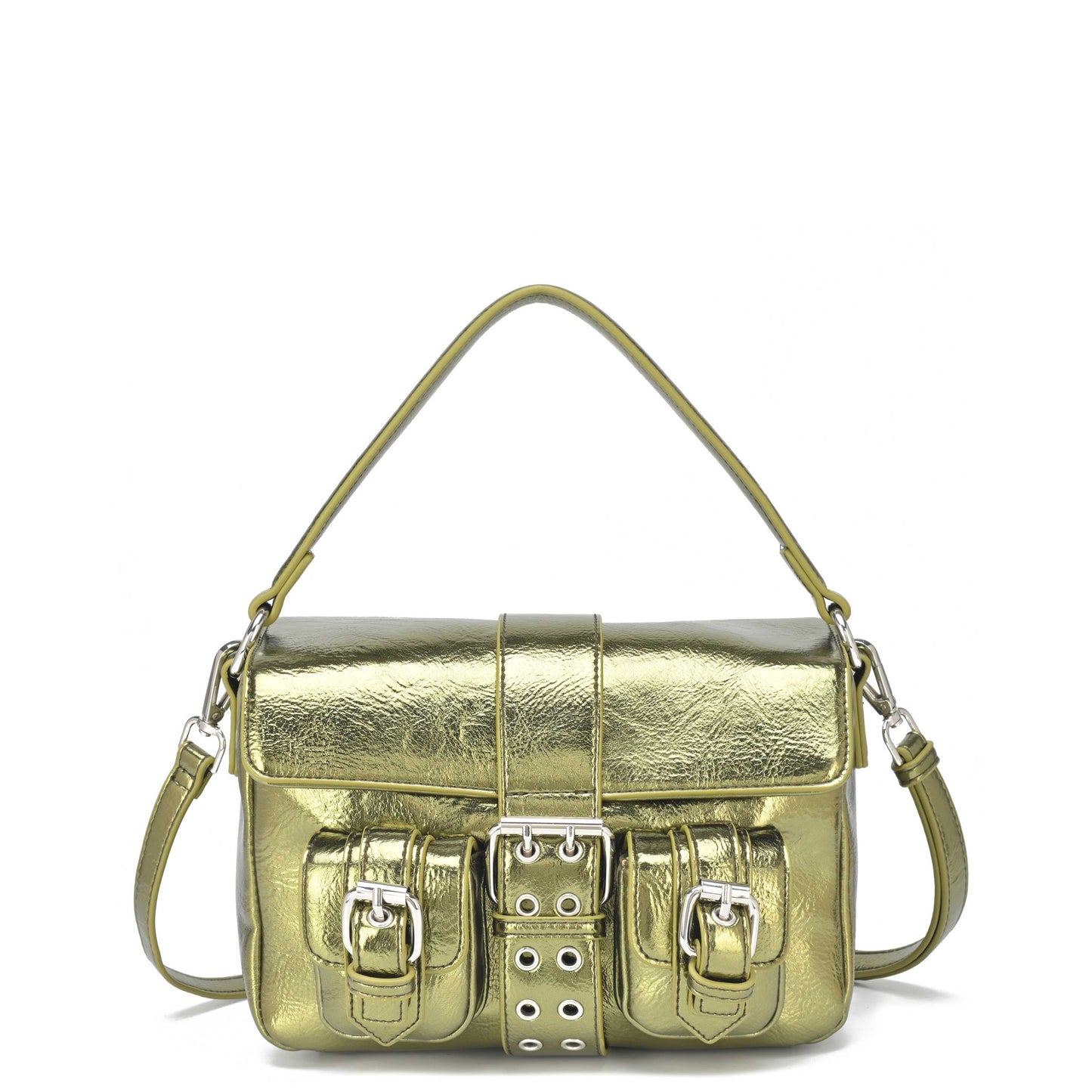 Núnoo Honey Buckle Recycled cool Light Green Shoulder bags Light green