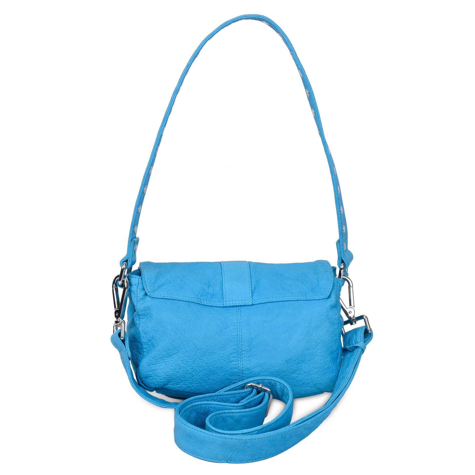 Núnoo Honey Buckle Washed Blue Shoulder bags Blue