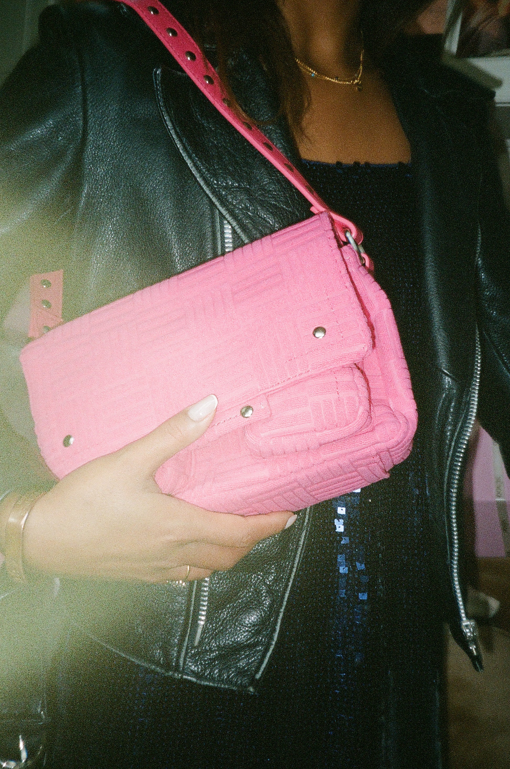 Núnoo Honey Terry pink Small bag Pink