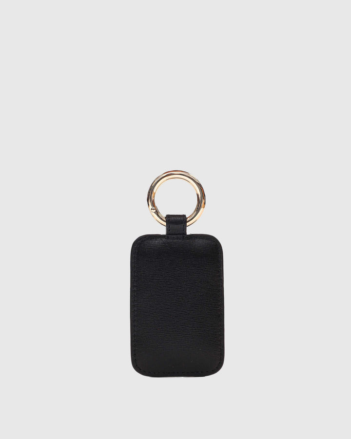 Núnoo Icon Key Ring Florence Black w. Gold Accessories Black
