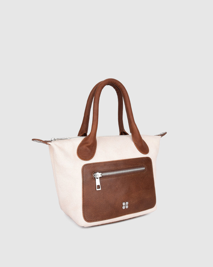 Núnoo Jane Canvas Sand Small bag Sand