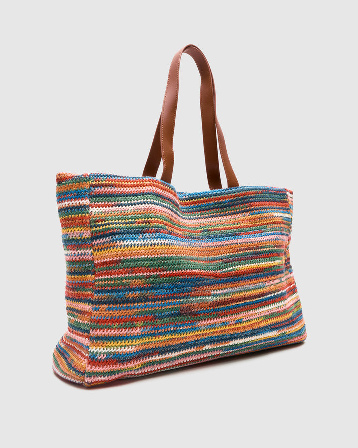 Núnoo Lina Crochet Multi Large Multi color