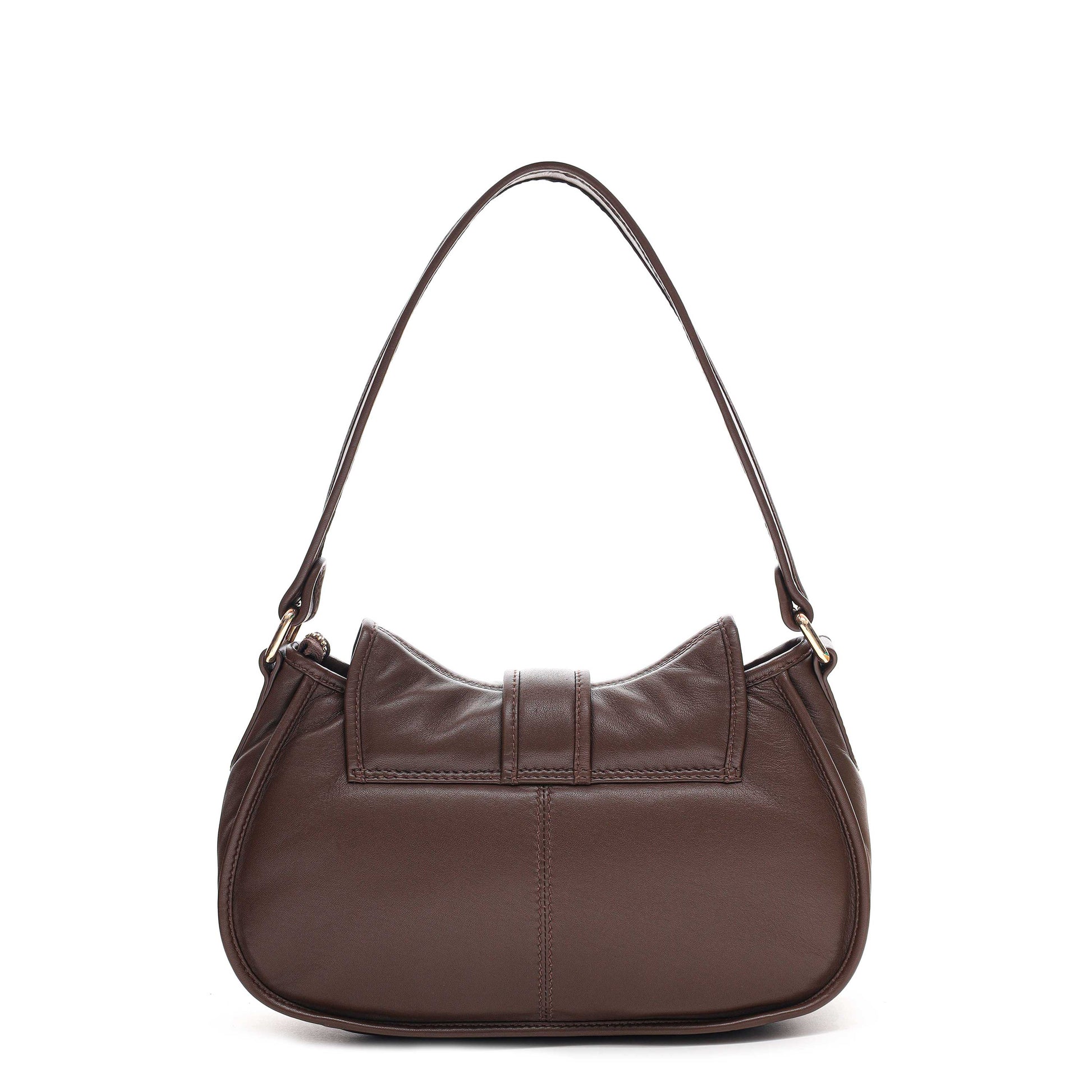 Núnoo Maria Puffed Sheep Dark Brown w. Gold Shoulder bags Dark brown