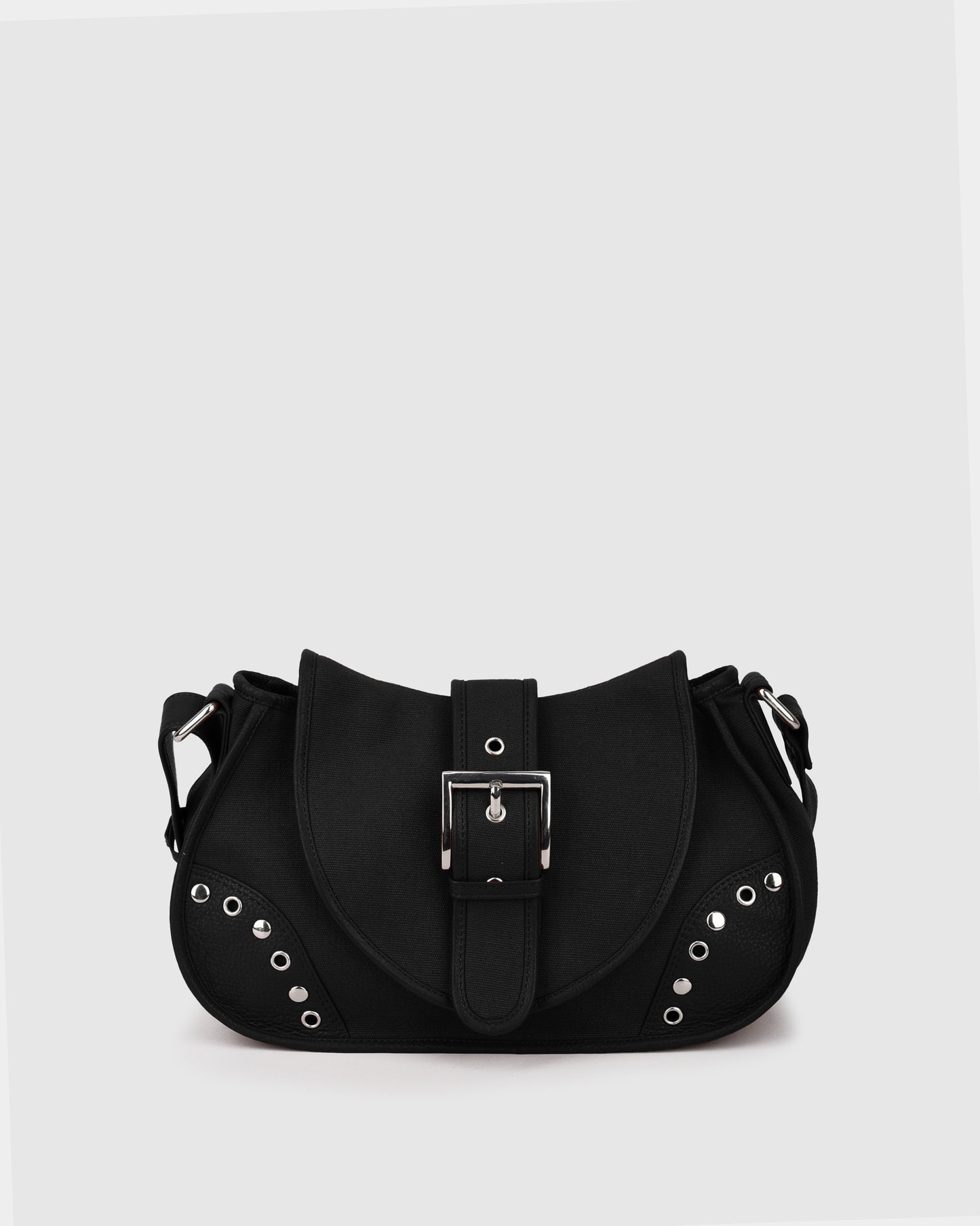Núnoo Maria Studs Canvas Black Small bag Black