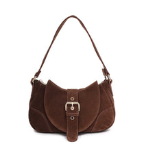 Maria Suede Brown w. Gold