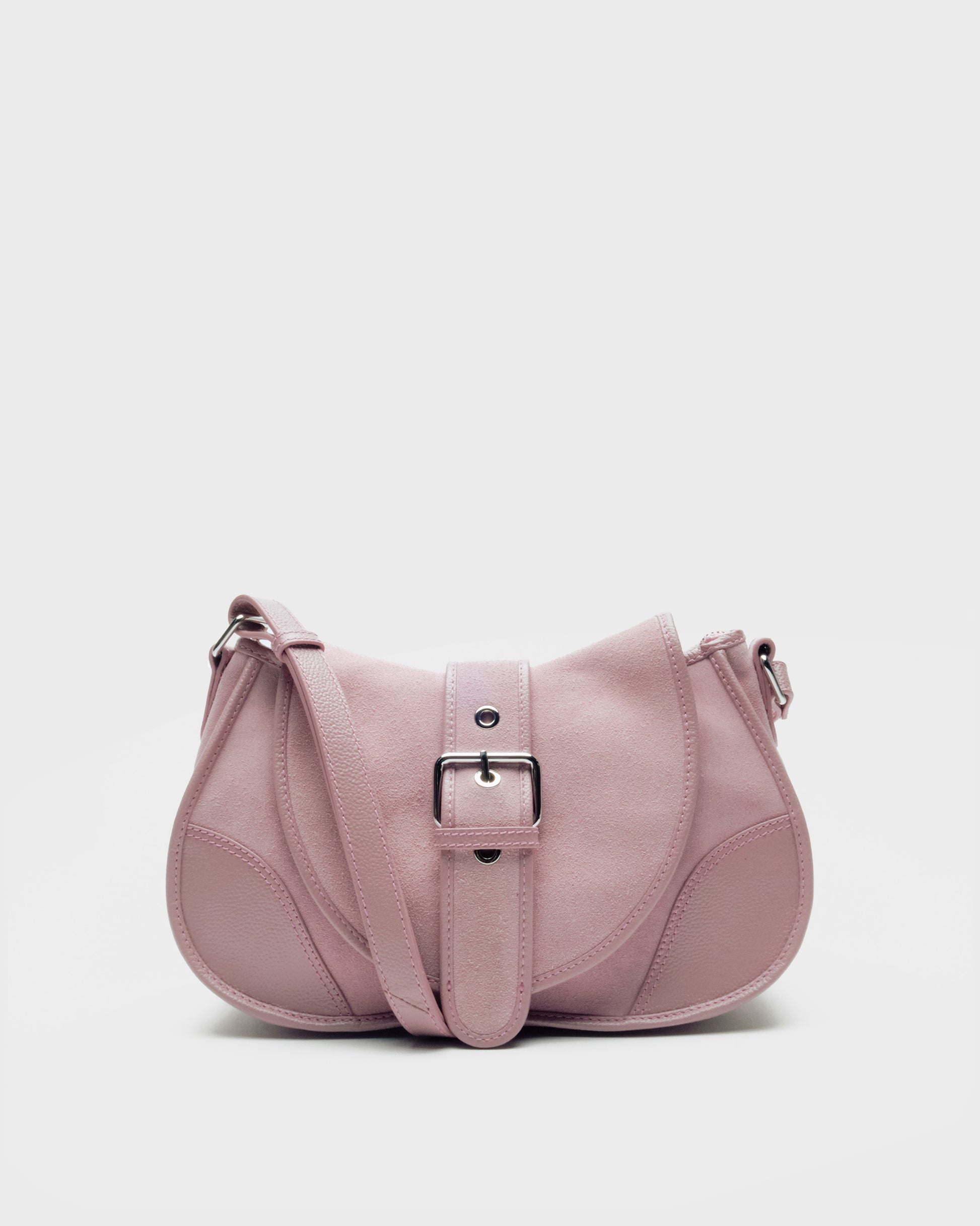 Núnoo Maria Suede Candyfloss Medium Candyfloss