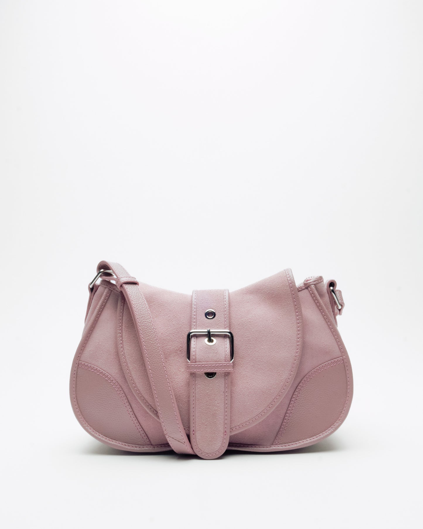 Núnoo Maria Suede Candyfloss Medium Candyfloss