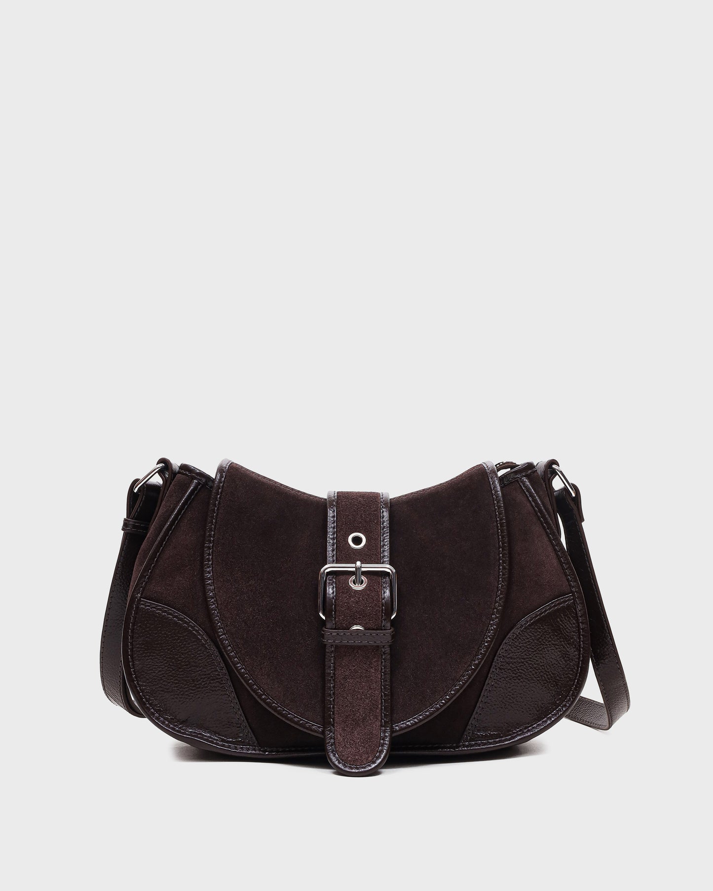 Núnoo Maria Suede Chocolate Medium Chocolate