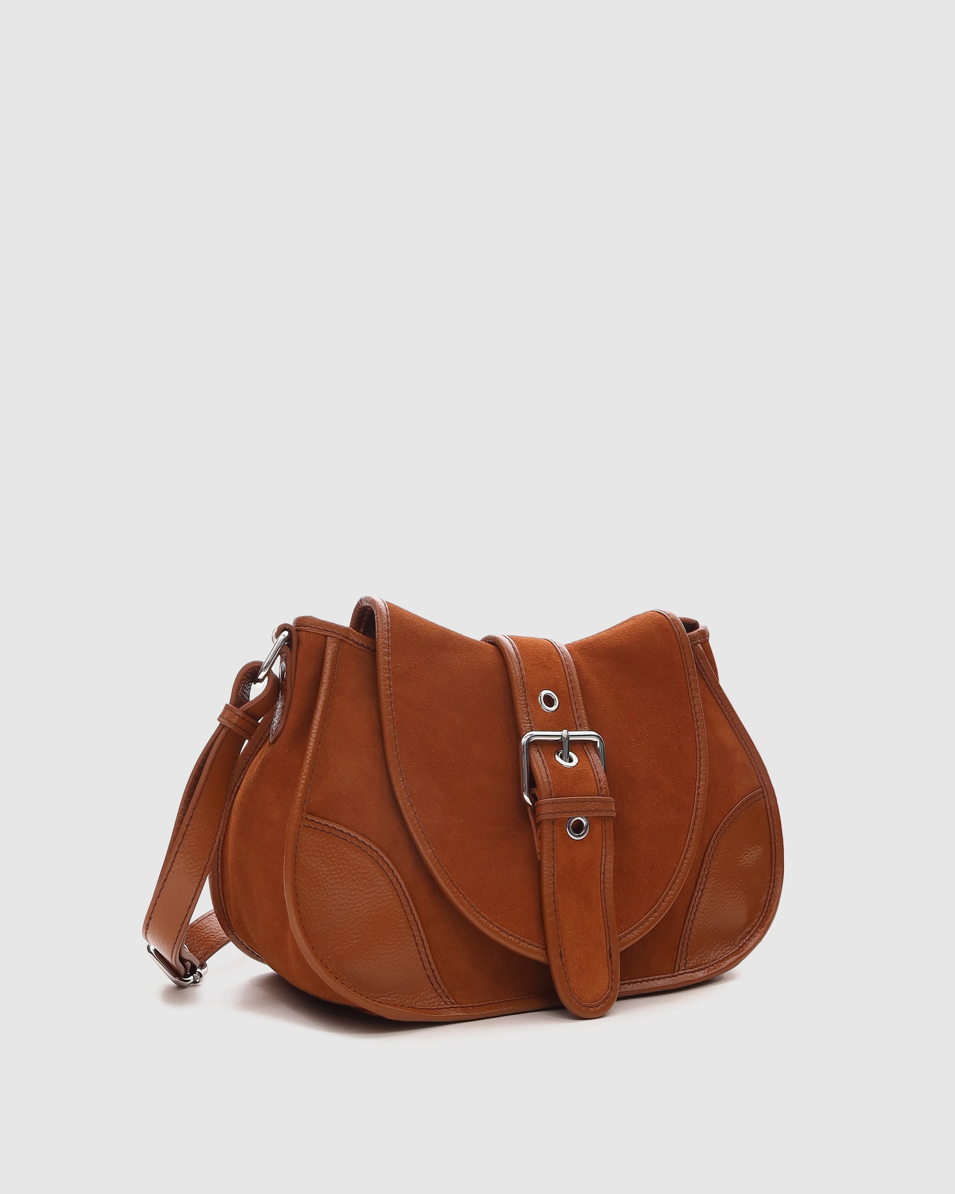 Núnoo Maria Suede Pecan Brown Medium Pecan Brown