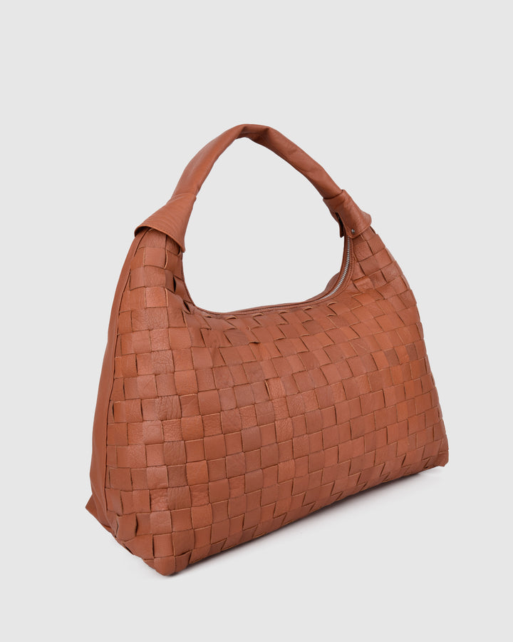 Núnoo Maxi Dandy Braided Air 1 Cognac Maxi Cognac