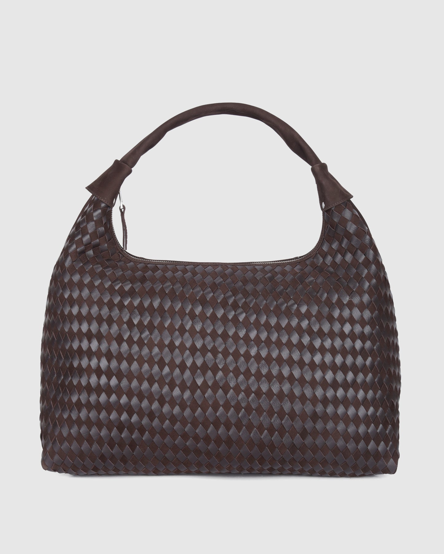 Núnoo Maxi Dandy Braided Nubuck Chocolate Maxi Chocolate