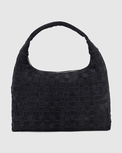 Maxi Dandy Braided Suede Black
