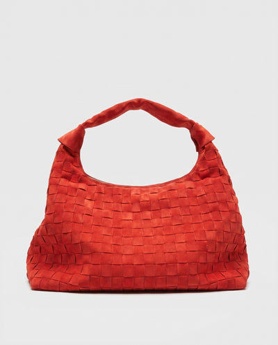 Maxi Dandy Braided Suede Red