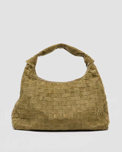 Maxi Dandy Braided Suede Sage