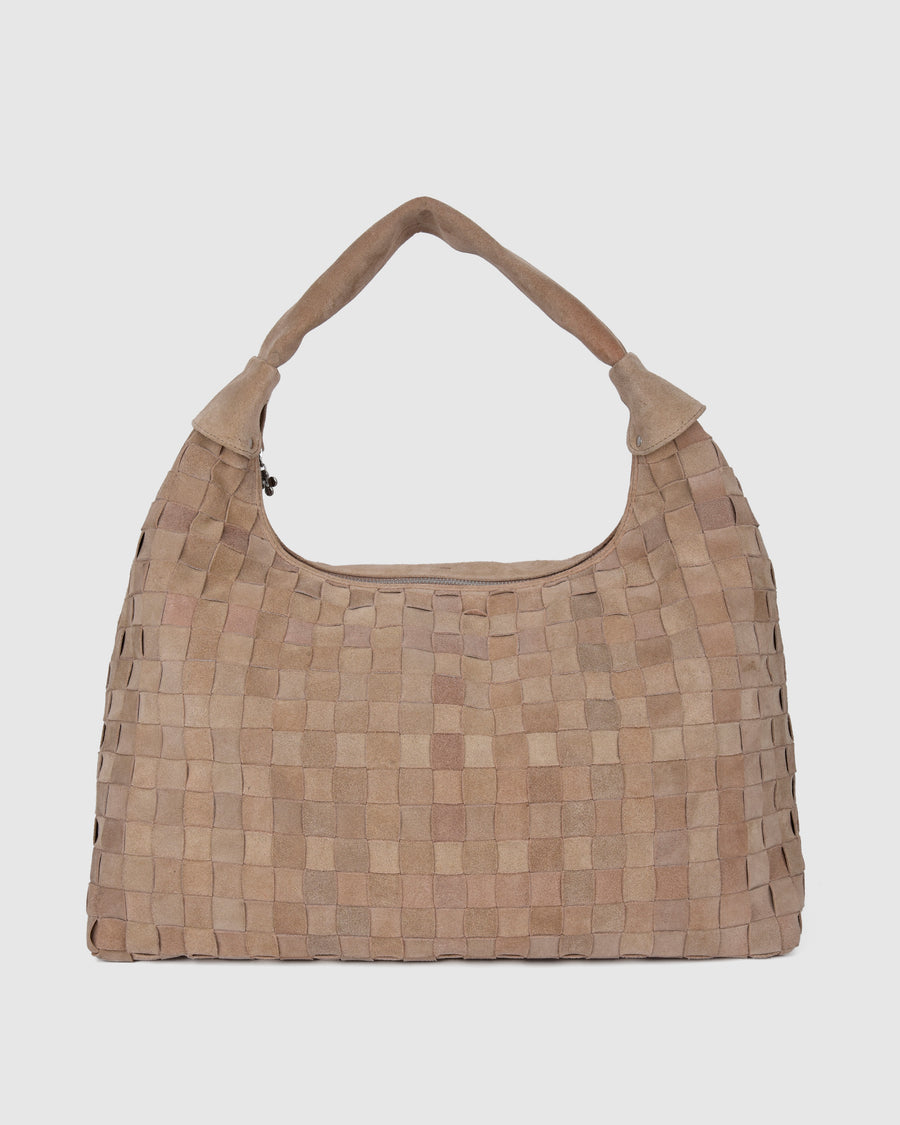 Maxi Dandy Braided Suede Sand