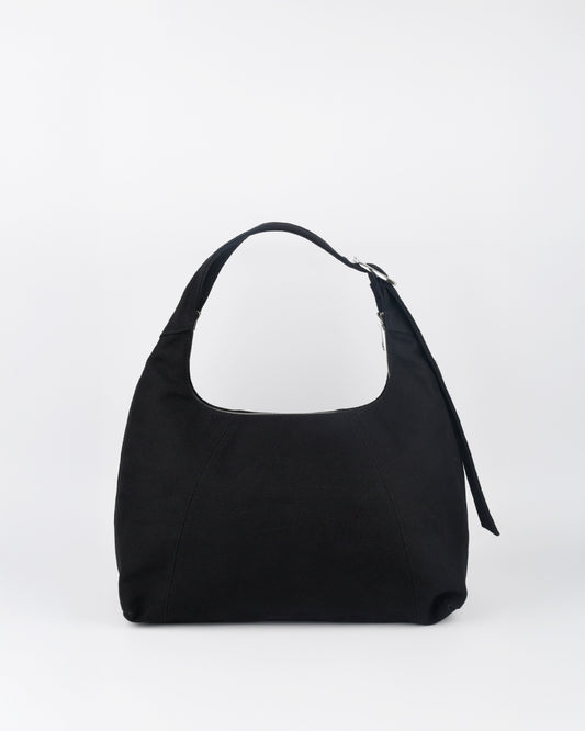 Núnoo Maxi Dandy Buckle Canvas Black Maxi Black